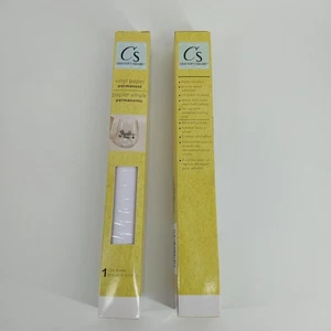 CRAFTERS SQUARE VINYL PAPER (TOTAL OF 2 - EACH IS 12in X 48in) GLOSSY BRILLIANT  - Picture 1 of 4