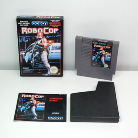Robocop NES Boxed Complete + Manual PAL Tested VGC Free Royal Mail 24 Post 🚚💨