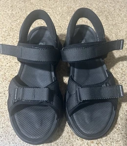 Skechers Slip-ins Sandals  Mens 12 Black - Picture 1 of 9