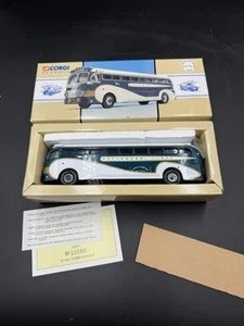 CORGI CLASSICS #98462 YELLOW COACH 743 BUS ATLANTIC GREYHOUND LINES - Picture 1 of 9