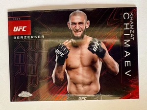 2025 Topps Chrome UFC Khamzat Chimaev "Berzerker" SSP Case Hit MMA Card #BZK-3 - Bild 1 von 2