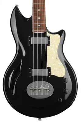 Lakland Skyline Hollowbody-30 Bass Guitar - Black - Image 1 of 4