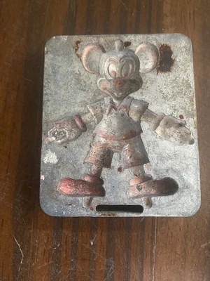 Lot Vintage Marx Walt Disney Thingmaker Metal Molds Donald Duck - Image 1 of 4
