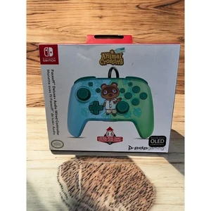 SWITCH CONTROLLER ANIMAL CROSSING - PDP FACEOFF DELUXE + AUDIO WIRED TOM NOOK - Picture 1 of 1