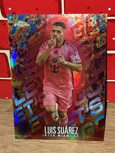 LUIS SUAREZ 2024 Red #d 4/5 SSP 1:11,685 Topps Chrome MLS Let's Go! LG-15 - Picture 1 of 4