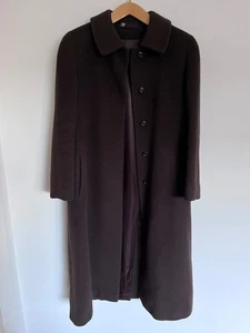 Cappotto da donna vintage anni '80 Steinbock. Lana. Marrone. Tg 44 - Foto 1 di 8