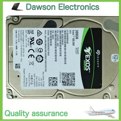 Exos ST300MM0048 Seagate 300GB 2.5" 10K 128MB 12Gbps SAS HARD DRIVE HDD - Image 1 of 3