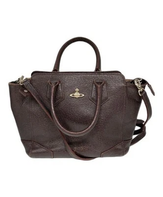 Сумка Vivienne Westwood 2WAY коричневая - Изображение 1 из 4