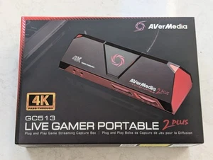 AVerMedia Live Gamer Portable 2 Plus Capture Card, 4K Pass-Through, 1080P Stream - Afbeelding 1 van 5