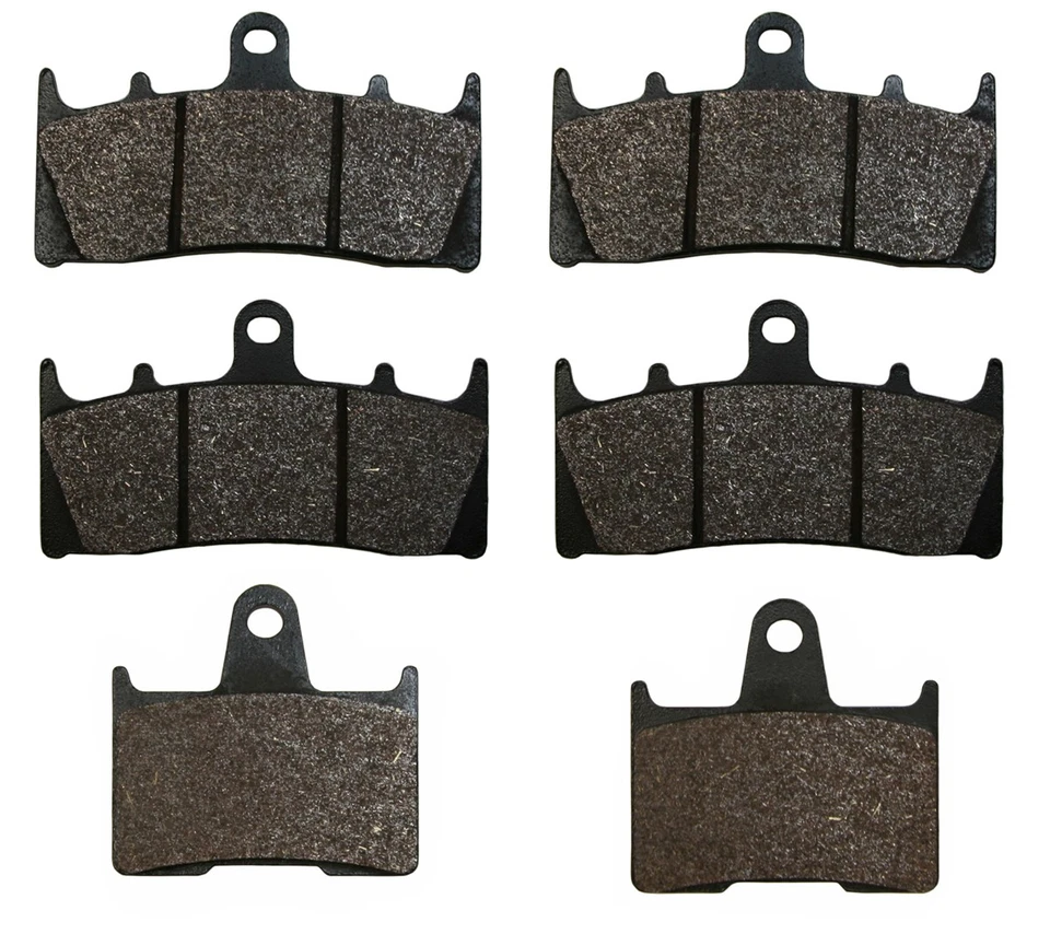 Pastillas de freno delanteras y traseras 2001-2002 compatibles con Suzuki GSXR1000 Foto 1 de 1