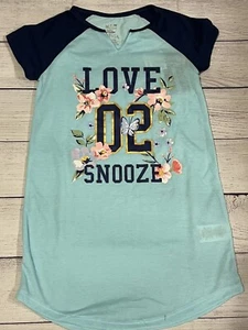 Max & Olivia Nightgown Blue M (7/8) NWT - Picture 1 of 4