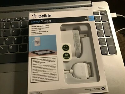 New Genuine Belkin (Swivel Charger) for *iPod/iPhone/iPad* 2.1mAh Wall charger - Image 1 of 4