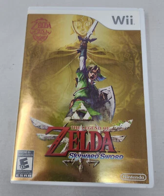Zelda Skyward Sword (Wii, 25th Anniv.) CIB w/ Music CD + Inserts Not for Resale! - Image 1 of 4