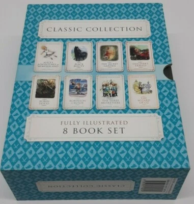 The Children's Classic Collection 8 HC Kids Books Box Set QED Publishing - image 1 of 4