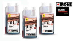 3lt IPONE SELF OIL FRAGOLA OLIO MISCELA 2T CON DOSATORE MOTO SCOOTER SINTETIC - Imagen 1 de 2