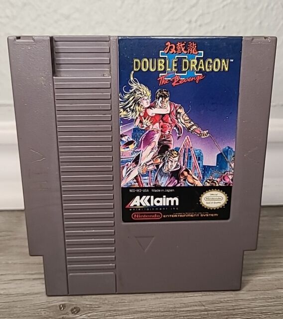 Double Dragon II The Revenge Nintendo NES Glossy Review Poster Unframed  G1489