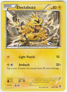 Electabuzz 29/111 Pokemon Card XY Furious Fists 2014 - Picture 1 of 2