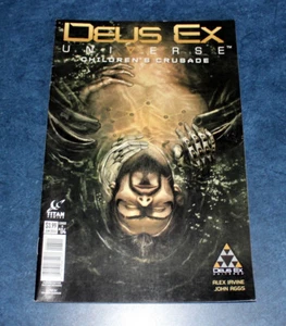 DEUS EX UNIVERSE childrens crusade #4 A 1st print HTF TITAN COMICS 2016 TF29 NM - Picture 1 of 1