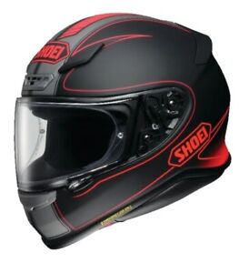 Shoei Rf-1200 Flagger helmet Matte Blk/Red Size M