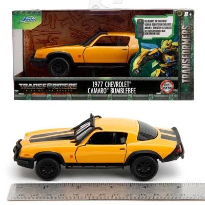 Jada Hollywood Rides: Transformers 7 "BUMBLEBEE" 1977 年 Camaro 1/32 比例 — 第 1/4 张图片