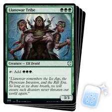 LLANOWAR TRIBE X4 Kaldheim: Commander Magic MTG MINT CARD