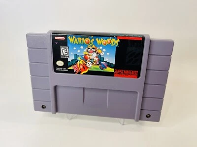 Wario's Woods (Super Nintendo Entertainment System, 1994) Tested VERY NICE!! - Image 1 of 4
