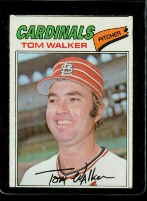 Vintage 1977 TOPPS Baseball Card #652 TOM WALKER St Louis Cardinals - Image 1 of 2