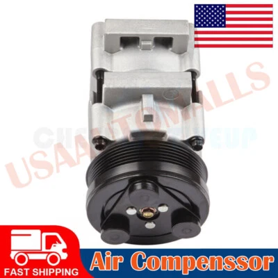 A/C Compressor For 94-02 Ford Crown Victoria For 02-05 Excursion F-150 F250 F350 Foto 1 de 4