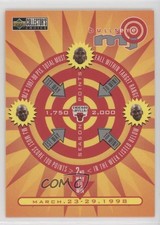 1997 Upper Deck Collector's Choice MJ Bullseye Contest Michael Jordan #B14 HOF