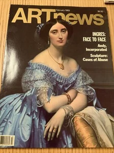 February 1989 ARTnews Art News Magazine Warhol, Ingres - Bild 1 von 2