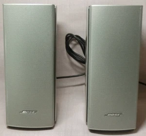 Bose Companion 20 Multimedia Speaker System Silver 100V Used - Afbeelding 1 van 9
