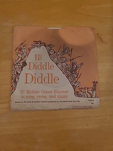 Hi Diddle Diddle 37 Mother Goose Rhymes Music TG975 (33 RPM 1966) - Foto 1 di 4