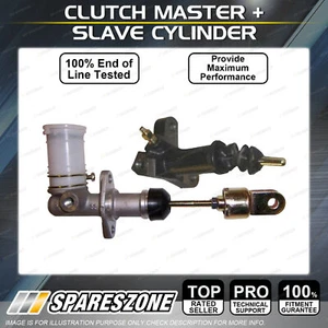Clutch Master + Slave Cylinder for Mitsubishi Pajero NF NG 3.0L V6 1988-1995 - Picture 1 of 2