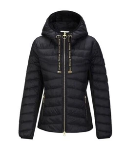 Firetrap Grid Steppjacke Damen Mantel - schwarz - alle Größen - Bild 1 von 4