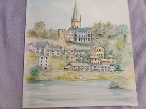 Original Watercolour Painting Of Ross On Wye Signed By Douglas S. Gibson 1979  - Picture 1 of 9