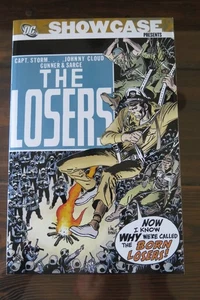 SHOWCASE PRESENTS THE LOSERS 1 TPB DC COMICS B/W VERY RARE OOP - Picture 1 of 3