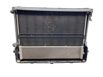 2016 - 2022 BMW 740I 3.0L MAIN FRONT & REAR RADIATOR TRANS. OIL COOLER MOTOR FAN Foto 1 de 4