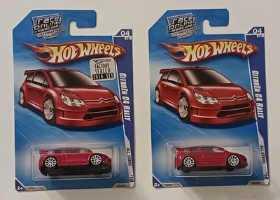 Lote de 2 Hot Wheels 2010 Nuevos Modelos All Stars Citroën C4 Rally  Foto 1 de 4