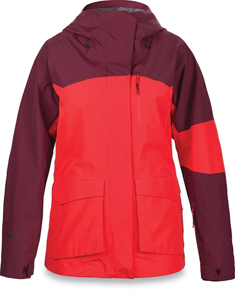 Dakine Women's Tamarack Gore-Tex Snowboard Jacket Medium Poppy/Rosewood New - Image 1 of 1