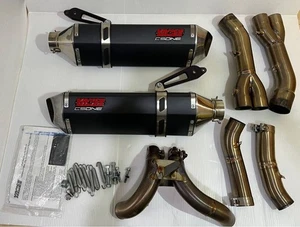 YAMAHA VMAX 1700 VANCE & HINES Stainless Slip-On Muffler Exhaust Used Japan - Picture 1 of 8
