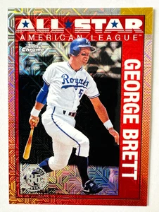 2025 Topps Chrome George Brett MOJO Refractor All-Star 35th Anniversary Royals! - Picture 1 of 3