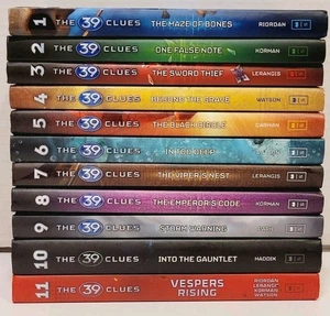 The 39 Clues Complete Series 1-11 First Edition Hardcover Books EUC - Picture 1 of 23