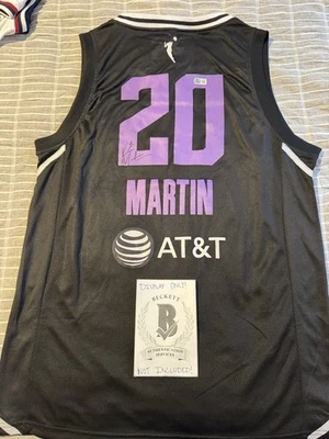 Kate Martin Signed Nike Jersey Beckett Coa Authentic Auto Golden State Valkyries - Image 1 of 3