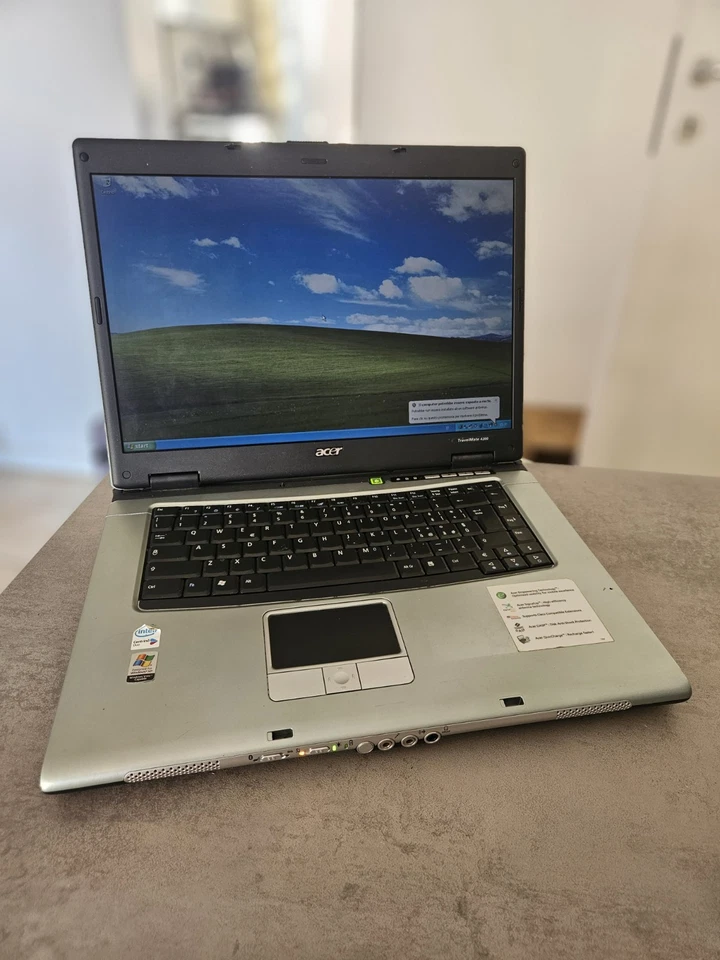 Notebook Acer Travelmate 4200 Intel Core 2 Duo T2300 1.66 Ghz 80 Gb Hd - Immagine 1 di 3
