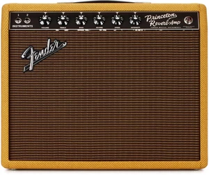 Fender '65 Princeton Reverb 12-watt 1 x 12-inch Tube Combo Amp - Lacquered - Picture 1 of 11