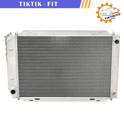 3 Row Racing Radiator Full Aluminum For 1979-1993 Ford Mustang GT/LX V6/V8 AT/MT - Image 1 of 4