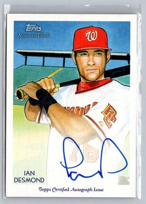 2010 Topps National Chicle #NCA-ID Ian Desmond Autographs - Image 1 of 2