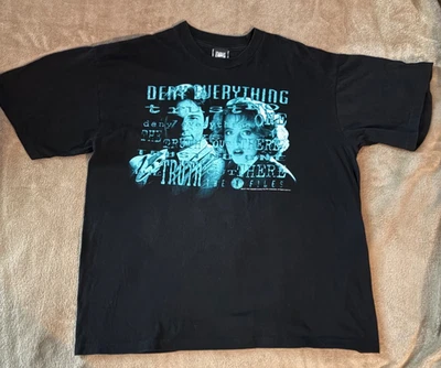 Camiseta Vintage X Files Deny Everything Trust No One 1995 Tour Champ Camiseta XL Foto 1 de 4