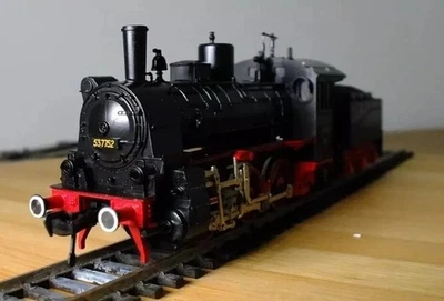 Fleischmann 4124 HO Gauge DR BR 53 / Prussian G4.3 steam locomotive in black - Image 1 of 4