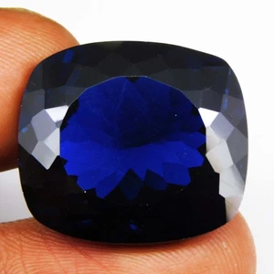 Impresionante piedra preciosa de 44,0 quilates de zafiro azul cachemira natural certificado corte cojín - Imagen 1 de 4